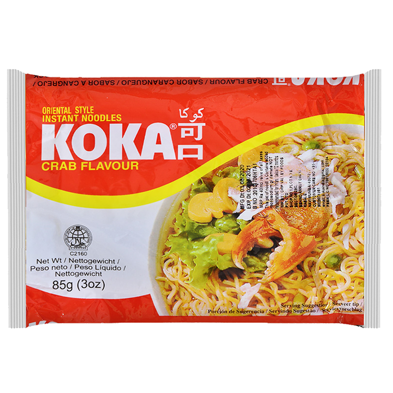 KOKA Original Noodles - Oriental Crab flavour 