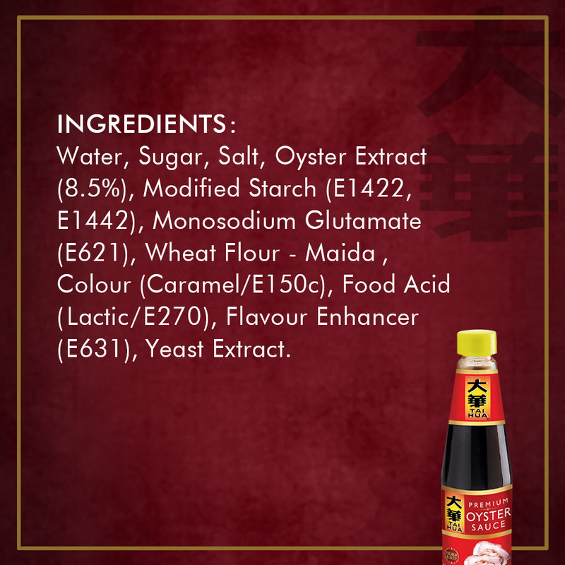 Tai Hua Premium Oyster Sauce, 500g